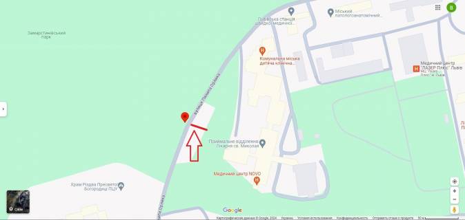 Citylight A in Lviv, 1,2х1,8  st. P.Orlika scheme