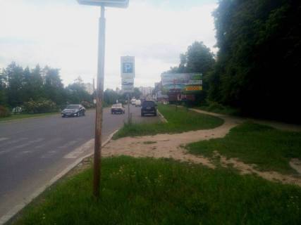 Billboard A in Uman, 6х3  st.Kiivs'ka, 25g, pocatok parkovki, navproti gotela Sofiivskij, za povorotom na st.Nova, storona A Photo 1