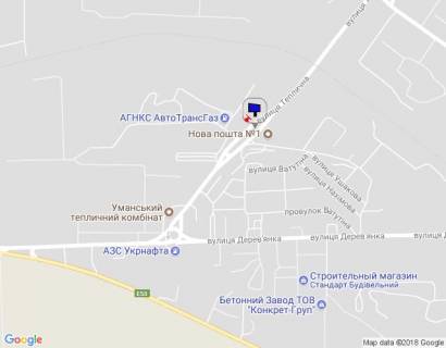 Billboard B in Uman, 6х3  (st.Geroiv Stalingradu) st. Teplicna, 6-bd napramok do st.Energeticoi (napramok na GRS, bila STO "Al'fa")  VERHNIJ, storona B  scheme