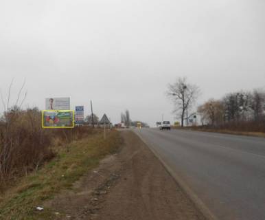 Billboard B in Uman, 6х3  trassa M-12 (Strij-Ternopil'-Vinnica-Kropivnic'kij-Znamanka), povorot na (st.Artema),  st. Mihajlivs'ka napramok z Vinnici, storona B, VERHNIJ Photo 1