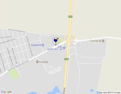 Billboard A in Uman, 6х3  st. Vizvoliteliv, navproti 20-a, (bila Avtobazaru), pered st. Pikivec'kou, viizd z M-05, storona A scheme