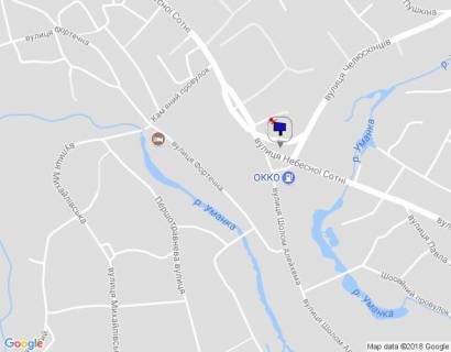 Non-Standard B in Uman, 1х4  (st.Radanskaa),st. Nebesnoi sotni,47, vyezd na st. Truda,  razdelitel', LEVYJ, storona B, scheme