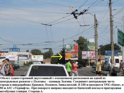 Prismatron, Prism B in Poltava, 3*6  m.Poltava,st.Zin'kivska,1 (plosa Zigina, r-n Kiivs'kogo zd vokzalu) prizmatron,odna z golovnih rozvazok mista, TRC "KIIV" - 325853 Photo 1