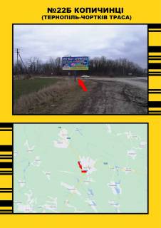 Billboard  in Kopychyntsi  m.Kopicinci m.Ternopil' - m.Cortkiv Photo 1