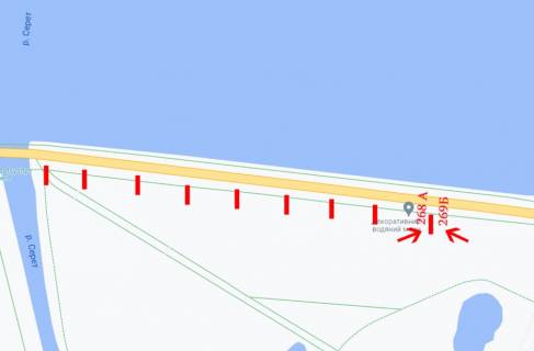 Citylight A in Ternopil Damba (bila parku) scheme