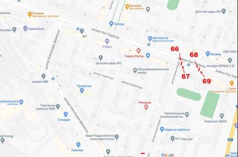 Citylight A in Ternopil L.Ukrainki,16 scheme