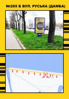 Citylight A in Ternopil, 1,2х1,8  Damba (bila parku) Photo 1