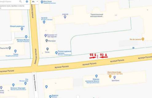 Citylight A in Ternopil Rus'ka,17/12 (Koper. tehn verhn) scheme