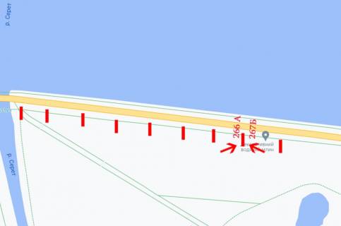 Citylight A in Ternopil Damba (bila parku) scheme
