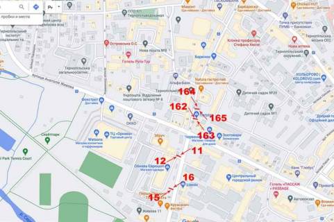 Citylight A in Ternopil Septic'kogo(bila El'martu) scheme