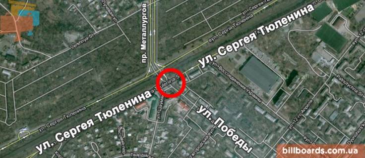 Non-Standard A in Zaporizhzhya av.Metallurgov-st.Tulenina. scheme