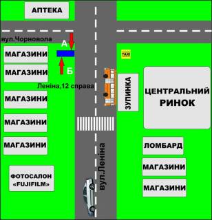 Citylight B in Berdychiv Sitilajt (2,16 m.kv.) Zitomirskaa, 12 sprava scheme