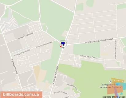 Billboard A in Uman, 3х6  pl. Pobedy No1 scheme