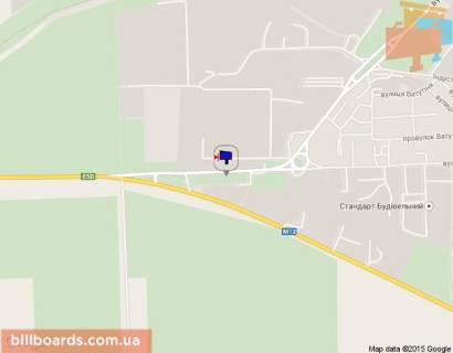 Billboard A in Uman, 3х6  st. Derevanka, 19 scheme