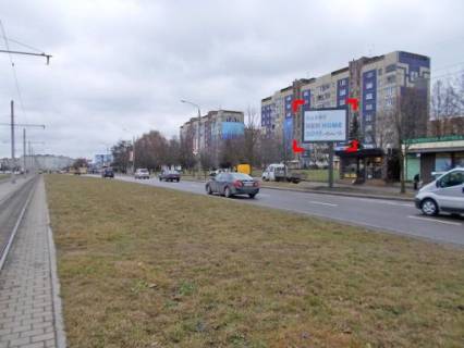Scrolller, Scroll A in Lviv av. Cerv. Kalini, 40 (zaizd do rinku "Suvar", parna stor. misce 6, rozmir 2,3 h 3,2 m, skroll - 176630 Photo 1