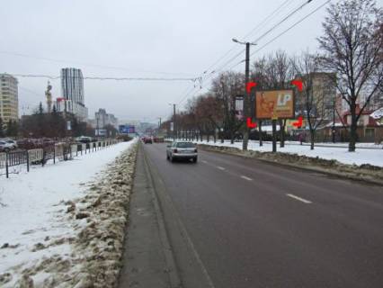 Scrolller, Scroll A in Lviv av. Cornovola, navproti bud No 65 (El'dorado), rozmir 2,3 h 3,2 m skroll - 193180 Photo 1