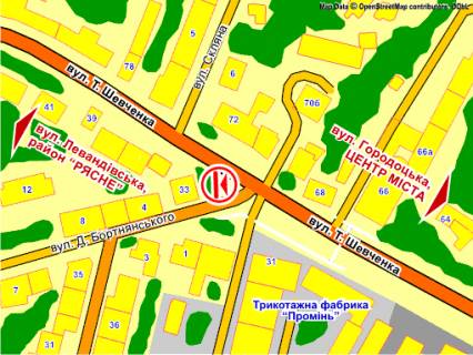 Scrolller, Scroll B in Lviv per. st. Sevcenka - Bortnans'kogo, rozmir 2,3 h 3,2 m skroll - 193109 scheme