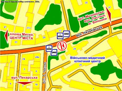 Scrolller, Scroll B in Lviv st. Licakivs'ka - Cehova, rozmir 2,3 h 3,2 m skroll - 193111 scheme