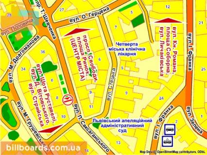 Citylight A in Lviv st. Saksagans'kogo, 6 scheme