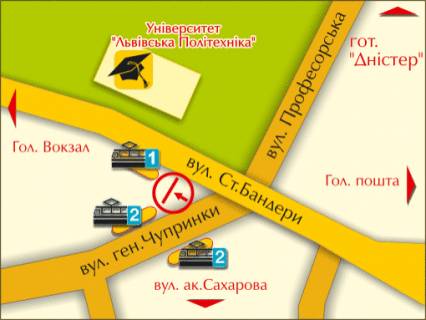 Cityscroll B in Lviv per. st. Cuprinki - Banderi (zupinka) skroll scheme