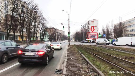 Billboard B in Kyiv, 6,20х3,15  st. Kirilivs'ka (Frunze), 23/28 Photo 1