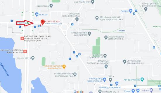 Prismatron, Prism A in Kyiv, 6х3  st. M. Malinovs'kogo - 131022 scheme