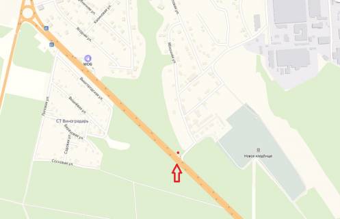 Billboard B in Vishgorod, 6х3  st. Bogatirs'ka scheme