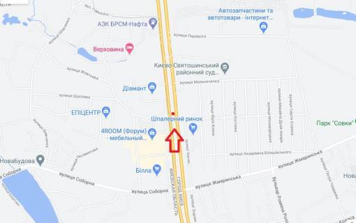 Billboard B in Kyiv, 6х3  Velika Kil'ceva doroga/ st. Zodcih, 80 scheme