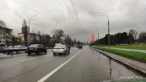 Billboard A in Kyiv, 6х3  bul'v. Perova, navproti b. 6 Photo 1