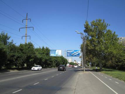 Billboard A in Odessa, 3х6  st. Krasnova, 3B (bila AZS) Photo 1