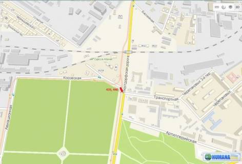 Billboard A in Odessa scheme