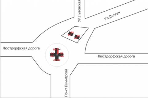 Billboard + in Odessa scheme