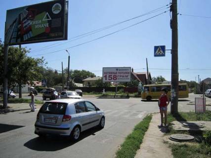 Billboard A in Odessa, 3х6  st. Il'fa i Petrova / st. Arhitektorskaa Photo 1