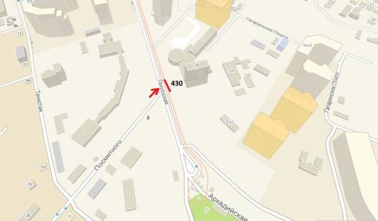 Prismatron, Prism  in Odessa, 3x6  Gagarinskoe plato, 5 (pravaa) (Prizma) - 325218 scheme