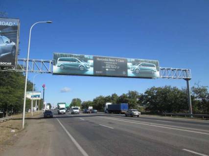 Billboard A in Odessa М-05-01 Обхід м. Одеса, км. 23+800, пгт. Авангард (права до ринку 7-й км) Photo 1