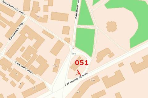 Billboard A in Odessa scheme