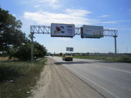 Billboard B in Odessa trasi, 3х6  N04 Odesa - Cornomors'k km11+860m (Suhij Liman) (z mista liva) Photo 1