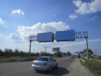 Billboard A in Odessa, 3х6  N04 Odesa-Cornomors'k km16+320m (Ribport) (v misto prava) Photo 1