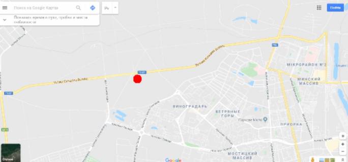 Billboard B in Kyiv, 3х6  Novaa Kol'cevaa doroga, v storonu Gostomela, Puse Vodice scheme