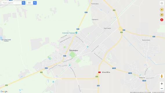 Billboard B in Brovary, 3х6  Brovary - okruznaa     26 .400 (B) scheme