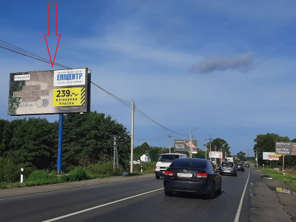 Billboard B in Oseshchina, 3х6  g.Vysgorod,do GES 850 m.napravlenie ot Hotanovka-Osesina (B) Photo 1