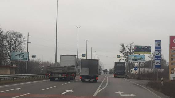 Billboard A in Kopiliv, 3х6  M-06 Zitomir-Kiev 45 km 000 m Photo 1