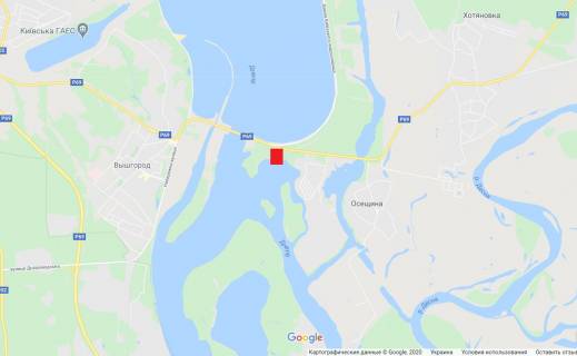 Billboard B in Oseshchina, 3х6  (GES)Hotanovka- Vysgorod-Kiev scheme