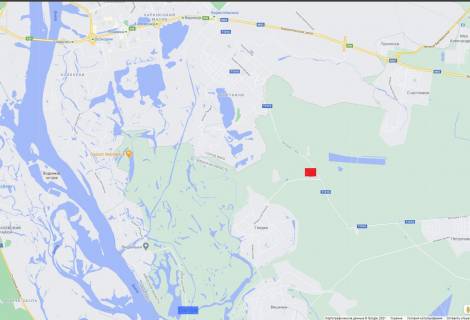 Billboard B in Kyiv, 3х6  2 km do Kieva,cerez 100 m. za prekrestkom,iz Zoloce-Visenok-Gnidena,Petrovskogo (B) scheme