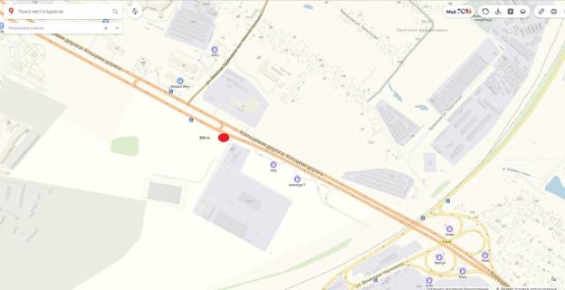 Billboard B in Kyiv, 3х6  Bol'saa okruznaa  3h12 m.850 m.ot Zilanskogo mosta scheme