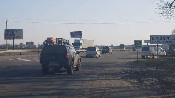 Billboard B in Brovary, 3х6  M-01. Kiev-Cernigov 27 + 300 (B) Photo 1