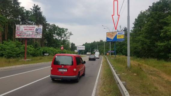 Billboard A in Vishgorod, 3х6  R-02 Ivankov-Vysgorod-Kiev 19 km.250 m. Photo 1