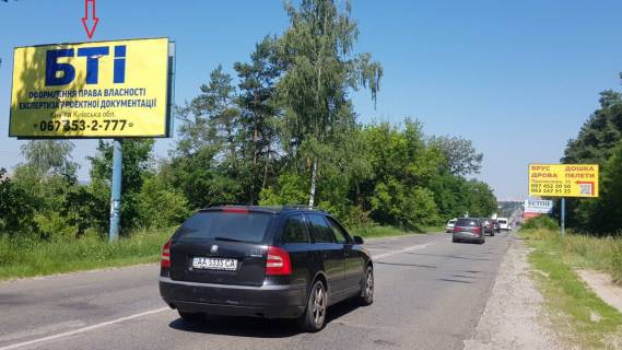 Billboard B in Kyiv, 3х6  Bortnici ,naprotiv st.sem'i Rudinskih   0 . 300 (B) Photo 1