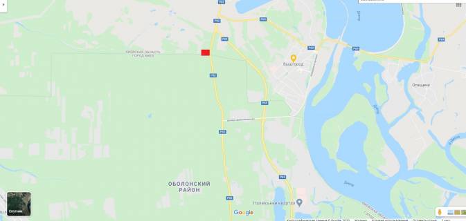 Billboard A in Vishgorod, 3х6  R-02 Ivankov-Vysgorod-Kiev 19 km.250 m. scheme