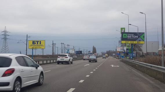 Billboard A in Kiev roads, 3х6  N-01 Kiev-Znamenka 22 km.450 m.(A) Photo 1
